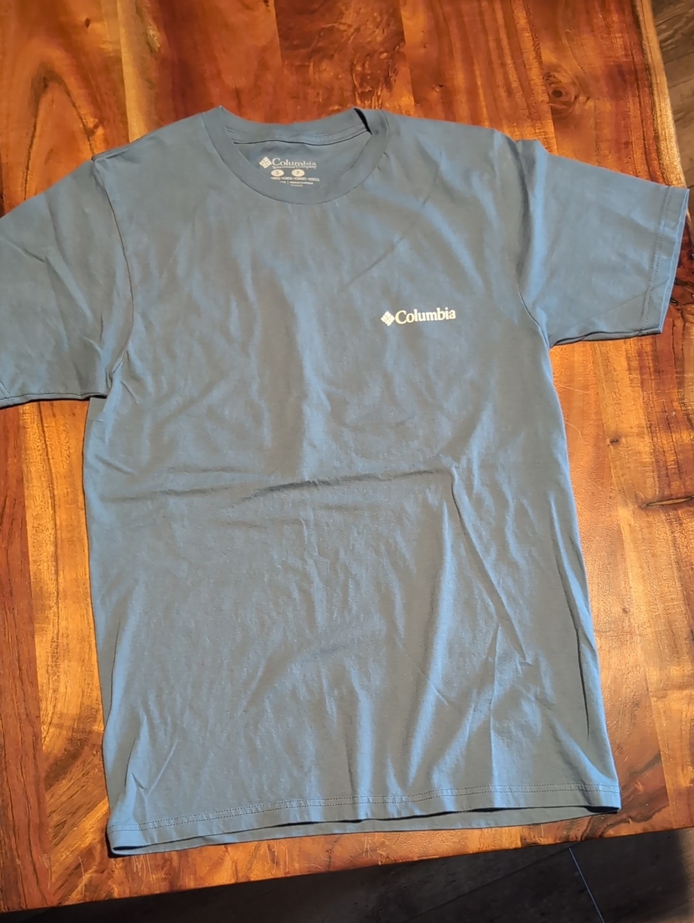 Columbia Men's Short Sleeve Tee in Slate Blue